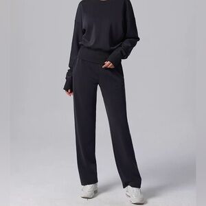 Casual Yoga/Sports Pant - Black&Graphite